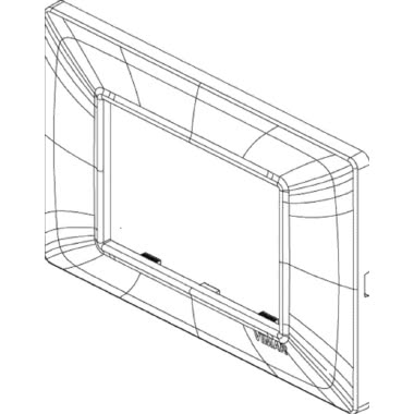PLACCA 3 MODULI SERIE PLANA COLORE BIANCO - VIMAR 14653.01 product photo Photo 04 3XL
