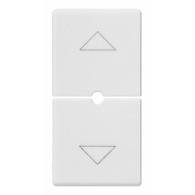 TASTI PLANA DUE MEZZI 1 MODULO SIMBOLI FRECCE BIANCO - VIMAR 14755.2 product photo Photo 01 3XL