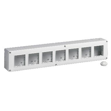 EIKON/ARKE'/PLANA-CONTENITORE IP40 14M (2X7) ORIZ - VIMAR 14817 - VIMAR 14817 product photo Photo 01 3XL