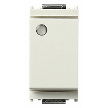 INTERRUTTORE 1P 16AX LUMINOSO SERIE IDEA BIANCO - VIMAR 16021.B product photo Photo 01 3XL