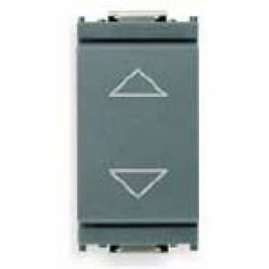 PULSANTE COMMUTATORE 1P 10A SERIE IDEA GRIGIO - VIMAR 16150 product photo Photo 01 3XL