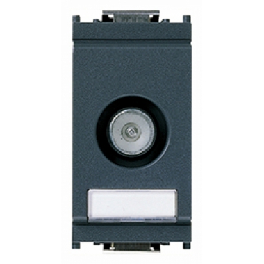 PRESA TV-RD-SAT PASSANTE SERIE IDEA GRIGIO - VIMAR 16306.10 product photo Photo 01 3XL