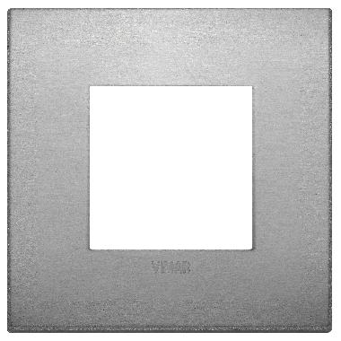 ARKE'-PLACCA CLASSIC 2M ALLUMINIO LAVA - VIMAR 19642.16 - VIMAR 19642.16 product photo Photo 01 3XL