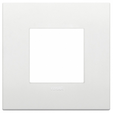 PLACCA ARKE' CLASSIC 2 MODULI TECNOPOLIMERO BIANCO - VIMAR 19642.74 product photo Photo 01 3XL