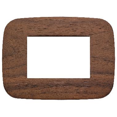 ARKE'-PLACCA ROUND 3M LEGNO NOCE - VIMAR 19683.51 - VIMAR 19683.51 product photo Photo 01 3XL