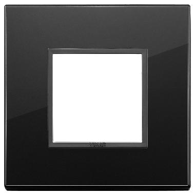 EIKON EVO-PLACCA 2M CRISTALLO NERO TOTALE DIAMANTE - VIMAR 21642.88 - VIMAR 21642.88 - VIMAR 21642.88 product photo Photo 01 3XL