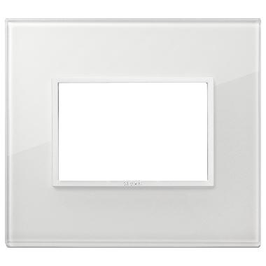 EIKON EVO-PLACCA 3M CRIST.BIANCO TOTALE DIAMANTE - VIMAR 21653.87 - VIMAR 21653.87 product photo Photo 01 3XL
