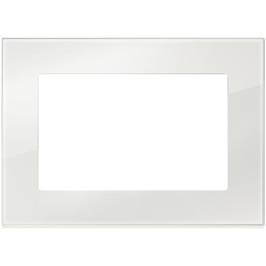 EIKON EVO-PLACCA 10IN CRISTALLO BIANCO DIAMANTE - VIMAR 21665.70 - VIMAR 21665.70 product photo Photo 01 3XL