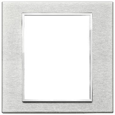EIKON EVO-PLACCA 8M ALLUMINIO GRIGIO NEXT - VIMAR 21668.02 - VIMAR 21668.02 product photo Photo 01 3XL