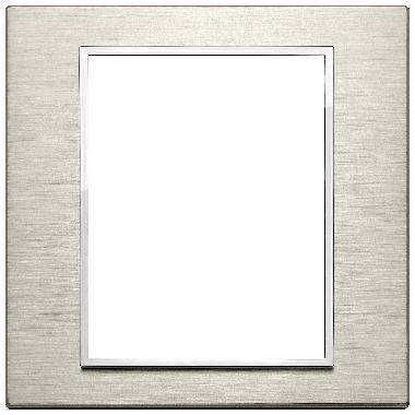 EIKON EVO-PLACCA 8M ALLUMINIO BRONZO CHIARO - VIMAR 21668.04 - VIMAR 21668.04 product photo Photo 01 3XL