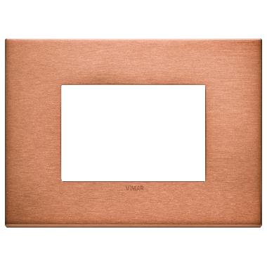 PLACCA 3M RAME SPAZZOLATO - VIMAR 22653.86 - VIMAR 22653.86 product photo Photo 01 3XL