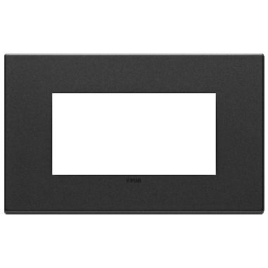 EIKON PLACCA 4M GRIGIO ANTRACITE - VIMAR 22654.03 - VIMAR 22654.03 product photo Photo 01 3XL