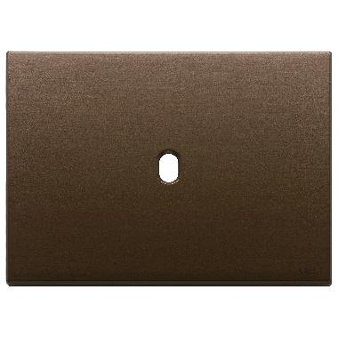 PLACCA 3MX1 VINTAGE BRONZO SCURO SPAZZ. - VIMAR 22673.1.12 - VIMAR 22673.1.12 product photo Photo 01 3XL