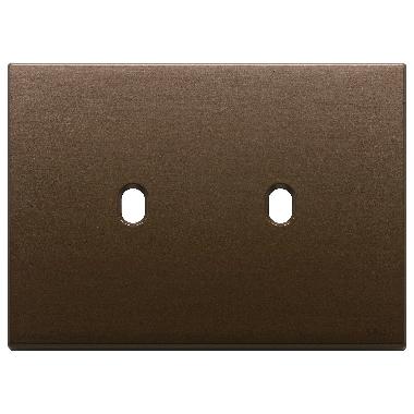 PLACCA 3MX2 VINTAGE BRONZO SCURO SPAZZ. - VIMAR 22673.2.12 - VIMAR 22673.2.12 product photo Photo 01 3XL