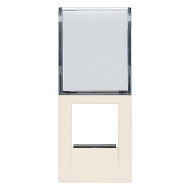 ADATTATORE RJ45 INFRA+ CANAPA - VIMAR 30341.CC - VIMAR 30341.CC product photo Photo 01 3XL
