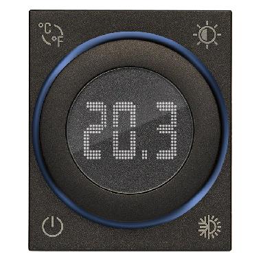 TERMOSTATO ROTELLA 100-240V 2M NERO - VIMAR 30440.G - VIMAR 30440.G product photo Photo 01 3XL
