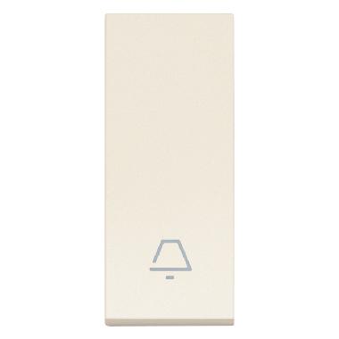 TASTO 1M ALLIN. SIMB. CAMPANELLO CANAPA - VIMAR 31000.CC - VIMAR 31000.CC product photo Photo 01 3XL