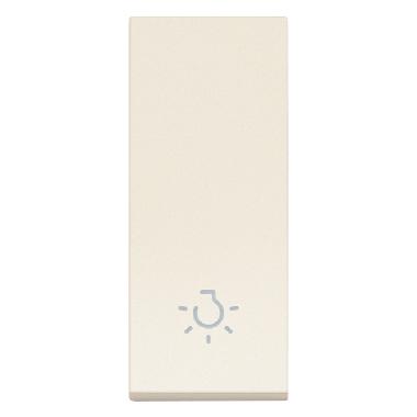 TASTO 1M ALLINEATO SIMBOLO LUCE CANAPA - VIMAR 31000.LC - VIMAR 31000.LC product photo Photo 01 3XL