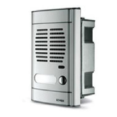 Elvox Videocitofonia Placca audio incasso 1 puls. grigio luce - VIMAR 8911 product photo Photo 01 3XL