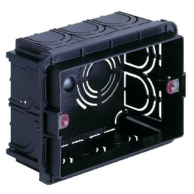 SCATOLA INCASSO RETTANGOLARE AUTOESTINGUENTE 3M NERO - VIMAR V71303.AU product photo Photo 01 3XL