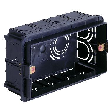 SCATOLA INCASSO RETTANG AUTOEST 4M NERO - VIMAR V71304.AU - VIMAR V71304.AU product photo Photo 01 3XL