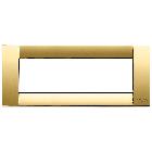 PLACCA CLASSICA 6M ORO LUCIDO - VIMAR 16736.32 product photo