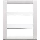 IDEA-PLACCA 18M(6+6+6) TECNOPOL.BIANCO BRILLANTE - VIMAR 16749.01 - VIMAR 16749.01 product photo