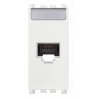 PRESA ARKE' RJ45 NETSAFE CAT6 UTP BIANCO - VIMAR 19339.13.B product photo