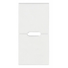 TASTO 1 MODULO NEUTRO PULSANTE BASCULANTI BIANCO - VIMAR 19531.S.B product photo