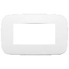ARKE'-PLACCA ROUND 4M METAL.POLAR MATT - VIMAR 19684.26 - VIMAR 19684.26 product photo