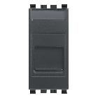 ADATTATORE PORTELLO RJ45 KEYSTONE GRIGIO - VIMAR 20337.C - VIMAR 20337.C product photo