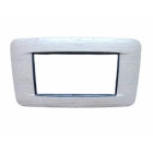 PLACCA ROUND 4 MODULI ROVERE BIANCO - VIMAR 20684.32 product photo