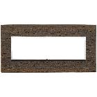PLACCA 7M WENGÉ - VIMAR 21657.33 - VIMAR 21657.33 product photo