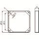 VOR 0000052251 - Distanziatore per installazione a pannello  DPU 300 - VORTICE 52251 product photo Photo 02 2XS