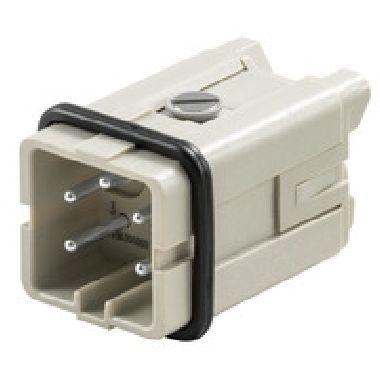 HDC HA 4 MS INS.HDC PIN 400V 16A 4P CONN.VITE DIM1 - WEIDMULLER 1498300000 - WEIDMULLER 1498300000 product photo Photo 01 3XL