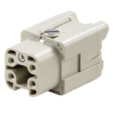 HDC HA 4 FS INS.HDC FEMM.400V 16A 4P COL.VITE D.1 - WEIDMULLER 1498400000 - WEIDMULLER 1498400000 product photo Photo 01 3XL