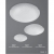 PLAFONIERA LED 18W 4000K LUCE NATURALE, DIAMETRO 40CM. VETRO IN LASTRA GRANIGLIATO,CURVATO E SERIGRAFATO GOCCE product photo Photo 02 2XS