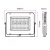 FARO ESTERNO LED NUOVO ULTRA SLIM 300W LUCE NATURALE BIANCO TIPO 486 GARANZIA 5 product photo Photo 02 2XS