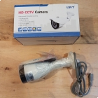 TELECAMERA BULLET AHD OTTICA 1/4 1080P 1MPX  OTTICA 2.8-12MM 20 MT BIANCA product photo